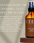 NOURISH CBD Body Oil