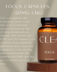 FOCUS CBG Clarity Capsules