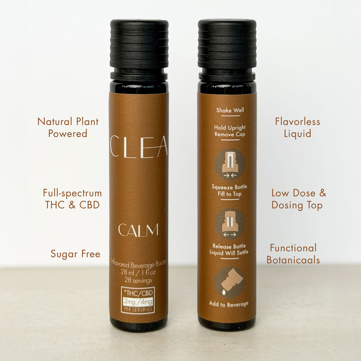CALM | Microdose Beverage Booster – CLEA Midlife