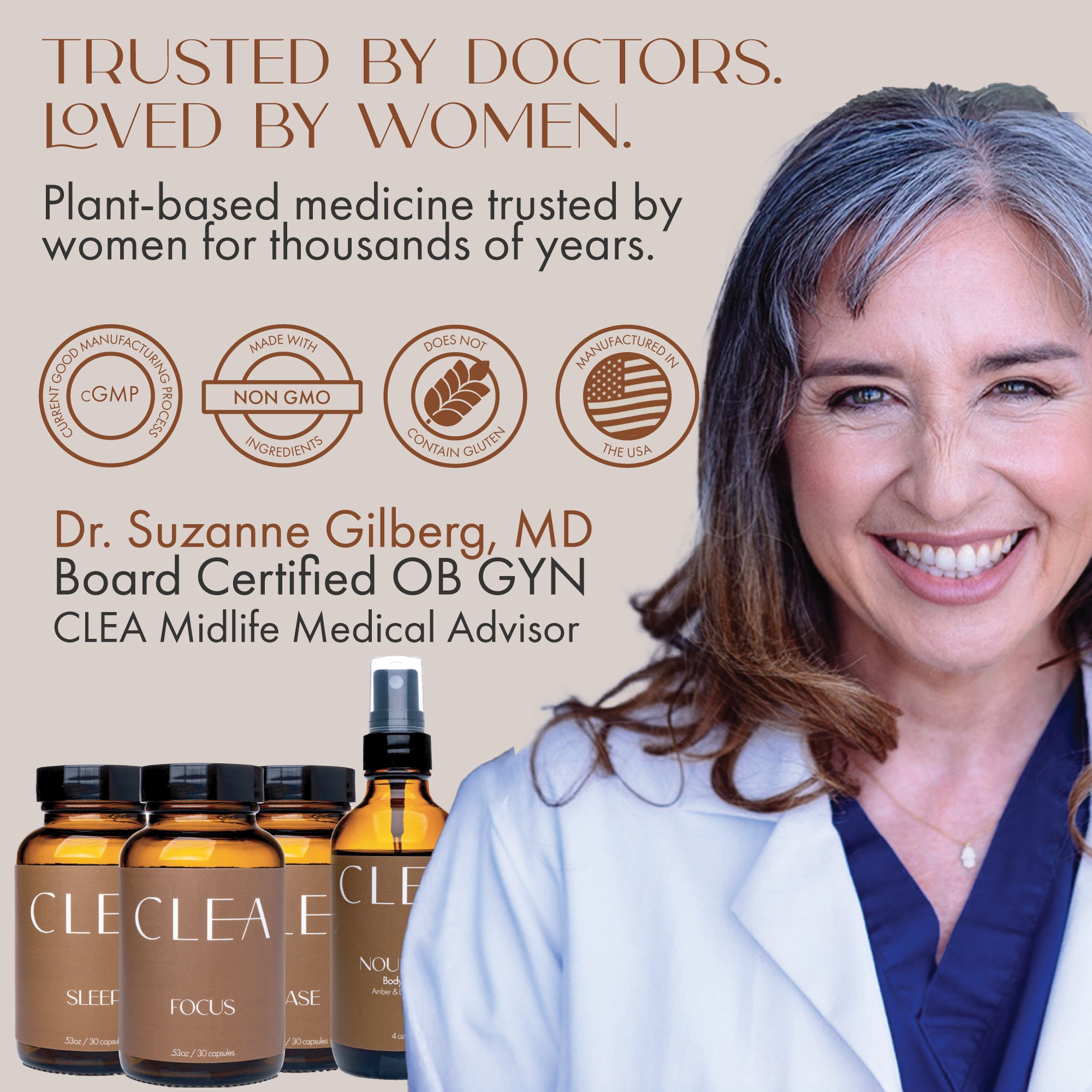 Hydrating CBD Body Oil for Menopause Skin Changes | NOURISH – CLEA
