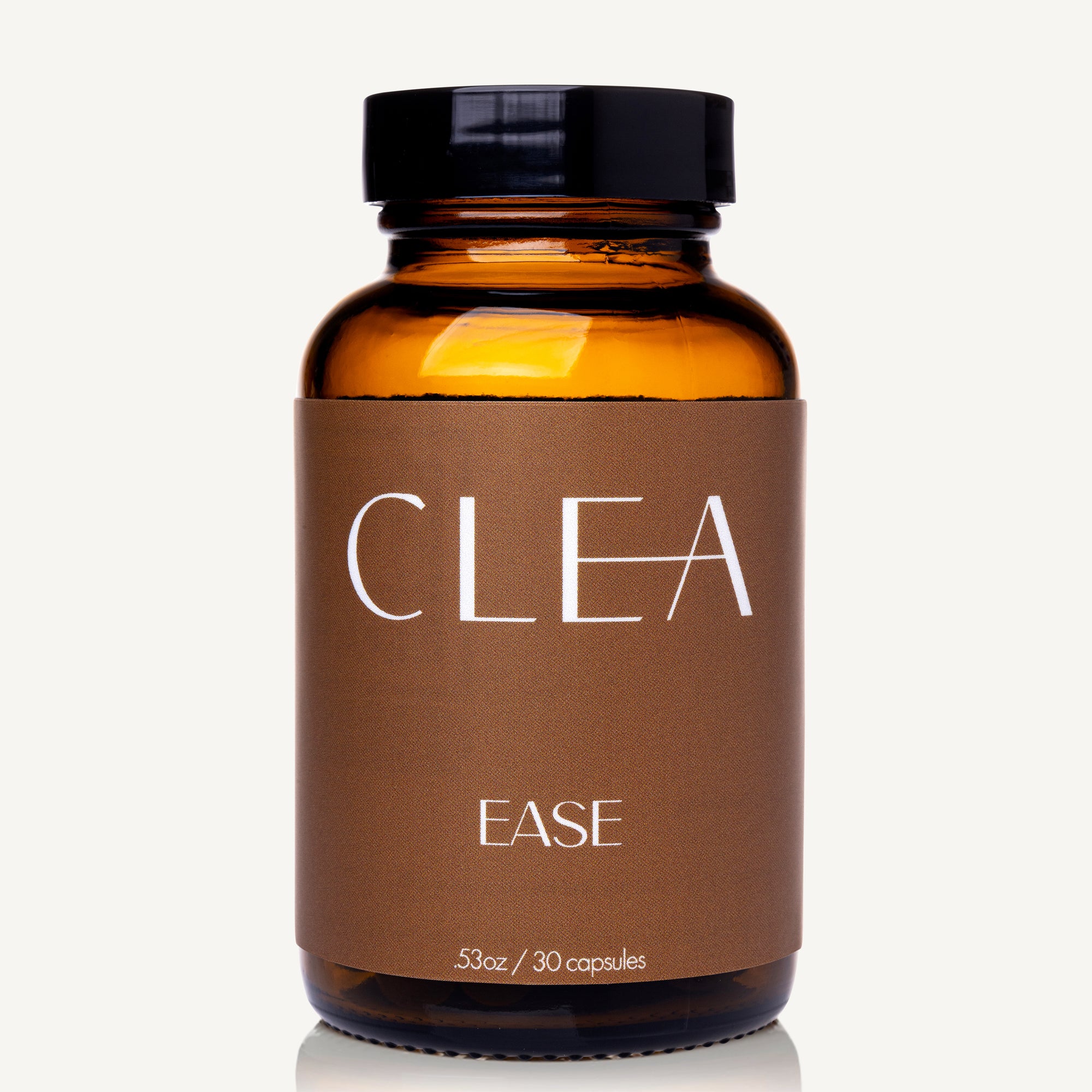 EASE Capsules - Premium Natural Formula for Relief from Anxiety &amp; Aches - Contains 50mg Whole Plant, Hemp-derived CBD per Capsule